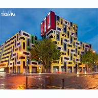 Vibrant student accommodation at University of Essex: Image