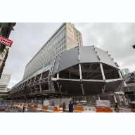 Steel cladding project begins at Birmingham New Street