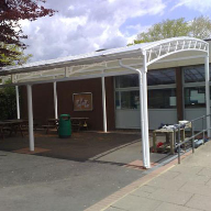 St Bernard's Catholic School - Link Walkway Canopy