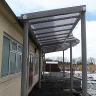 Mablethorpe Primary School Keston Mono Pitch Canopy