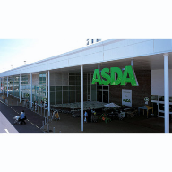 Curtain walling used at Asda, Poole