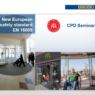 GEZE UK first to launch RIBA approved CPD on new EN 16005