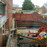 New build underground car park waterproofed to BS 8102 2009 standard