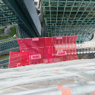 Combisafe's Safety Net Fan used at Milton Court Tower