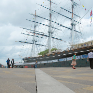 Cutty Sark Gardens, Greenwich, London.