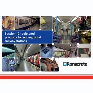 New 'Section 12' registered products brochure from Ronacrete