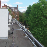 Hi-Line installs curved handrail on Kensington & Chelsea property