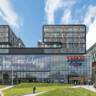 NVELOPE Supplies Cladding Support Systems for Tesco, Woolwich
