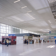 Floating ceiling is the perfect choice for Portsmouth Ferry Terminal