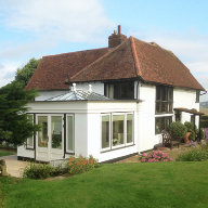 New Westbury orangery for Hertfordshire cottage