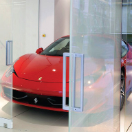 ESG Switchable™ glass used for Ferrari dealership in Knightsbridge