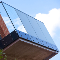 Glass balcony balustrades for London apartments