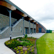 Curved roof and eaves for St Andrews Links Golf Club