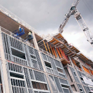 Curved facade for Middlesbrough College, Middlehaven