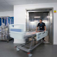 Stannah goods passenger lift for King’s College Hospital