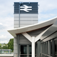 Secret Fix Cassette Eaves System for Rotherham Train Station