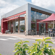 Comar curtain walling chosen for Costa Coffee drive-thru