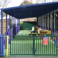 Freestanding canopy for Fleecefield Primary School