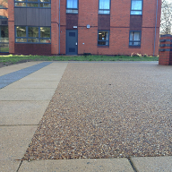 RonaDeck Resin Bound Surfacing at University of Birmingham