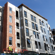 Load bearing frame for Nottingham University accommodation