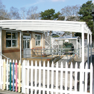 Bespoke canopies for Beaucroft Foundation School, Dorset