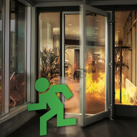 Gilgen automatic door operator now fire door approved