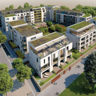 Structural thermal break units for Bahnstadt scheme