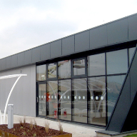 Insulated roof and wall panels at Port Talbot Works