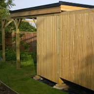 Silva Timber Siberian Larch Cladding for observatory