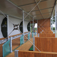 New Contemporary Driving Range At La Moye Golf Club