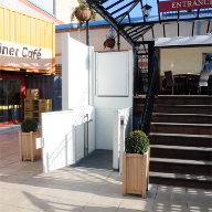 Wheelchair platform lift for National Railway Museum