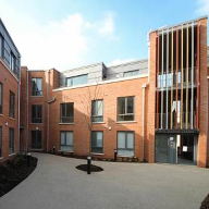 RonaDeck Resin Bound Surfacing at Queens Court housing