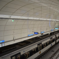 Underground cladding for Intxaurrondo Station