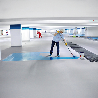 Waterproofing system for underground car park