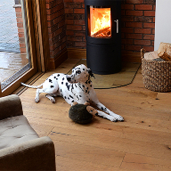 Rustic wood flooring for beautiful country home