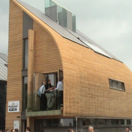 Vincent clads UK’s first net-zero carbon home