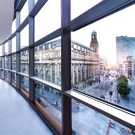 John Newton weatherproofs Manchester Arndale Centre