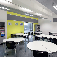 Zehnder multi service foil for Hampton & Twickenham Academies