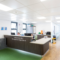 Armstrong PCM Ceilings help a new health unit keep its Cool