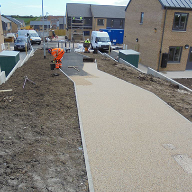 Resin bound surfacing gives access to Bridlington estate