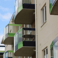 Sapphire balustrades for retirement development