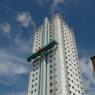 Monodex Smooth waterproofs Cwmbran’s tallest building