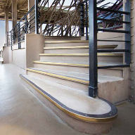 Bronze stair edgings from Gradus chosen for Eiffel Tower