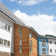 RenderClad rainscreen system for Penryn student accommodation