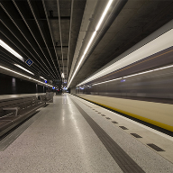 Hunter Douglas acoustic ceiling for Delft underground station