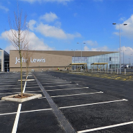 Hauraton drainage systems at Vangarde Shopping Park