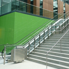 The slimmest platform lift on the market: The Stairiser