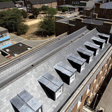 Westerland fibre cement slates for Woolwich Barracks