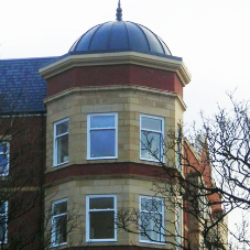 GRP Dome structure for apartment block