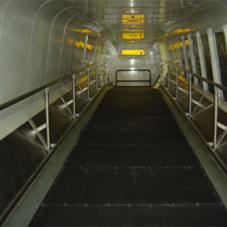 Highlighted Walkway at Heathrow